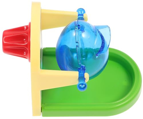 Alasum Parrot Leaking Food Toy for Parrots Pet Bird Training Toy Bird Food Leakage for Budgie and Little Random Color
