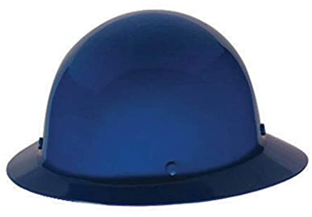 MSA 454670 Skullgard Protective Hat with Staz-On Suspension, Standard Size, Blue, Gray by MSA