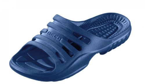 Beco Herren Badepantoletten, Blau (Marine 7), 43 EU