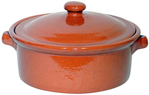 Amazing Cookware Cocotte en Terre Cuite Naturelle 3 l