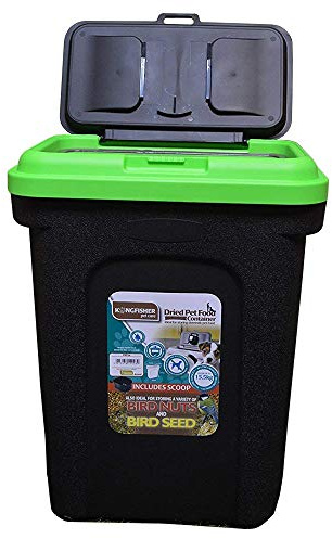 Kingfisher Pet or Bird Food Storage Tub, 30 Litre