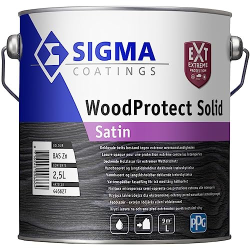 1L SIGMA SIGMALAN (nuovo nome WOODPROTECT SOLIDi protezione dagli agenti atmosferici colore bianco