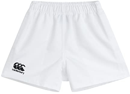 Canterbury pojke professionella polyester rugby shorts Vitt 6