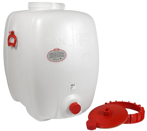 Graf Getränkefässer Saftfässer Kunststofffässer Ovale 60-500 Liter (Oval 100 Liter ohne Zubehör)