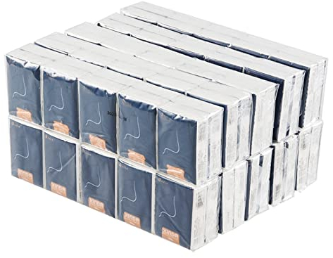 Afromy Mini-Taschentücher Multipack, 4-lagig, 100 Stück