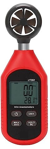 Mini Handheld Anemometer With Bluetooth Digital Wind Anemometers Speed Measurement Temperature Tester.(UT363 No Bluetooth)