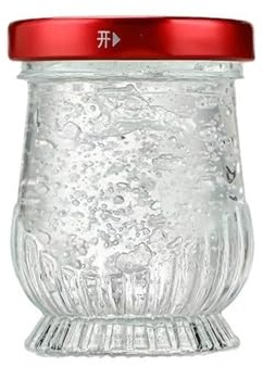 DTACBNEUZ Beurrier rond en verre avec couvercle pour la cuisine - Multifonctionnel - Multifonction - Petit format