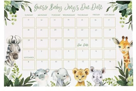 Calendario de predicción de nacimiento,calendario de predicción de nacimiento del bebé,Divertido panel de calendario para la predicción de la fecha de parto del bebé - Signo conmemorativo de