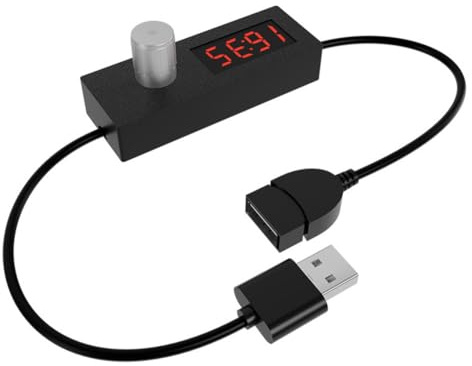 ZYNCUE 24-Stunden-Zeitschaltuhr mit automatischer Abschaltung, mit USB, Countdown-Netzkabel für Ladegeräte und Lampen