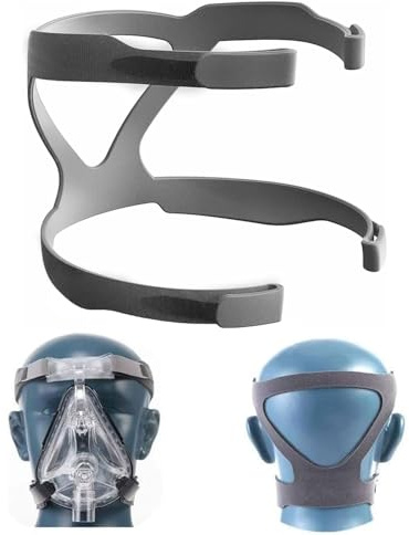 SCJJZ Beatmungsgeräte Maske,CPAP Zubehör, Universelle CPAP Maske Kopfband, Anschluss CPAP Kopfband für den meisten Nasal und Face Schlafapnoe Masken
