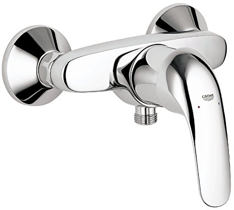 GROHE StartGo, Duscharmatur (Aufputz, Armatur für die Dusche, langlebige Oberfläche, einfache Installation), chrom, 23268000