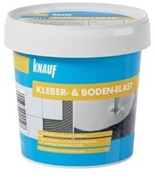 Knauf Kleber- & Boden-Elast 1 Liter - Weiß - Flüssigdichtstoff - Adhesivverbesserer - Dichtmittel - Boden