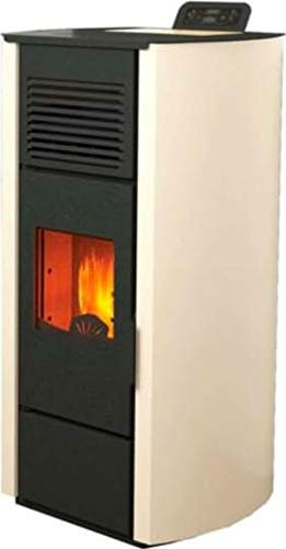 Stufa a Pellet Canalizzata 15.4 kW 901627600 Nicole colore Avorio
