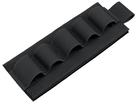 EXCELLENT ELITE SPANKER Porte Cartouche De Fusil De Chasse Porte-Munitions,Tactique Airsoft Porte (Noir)