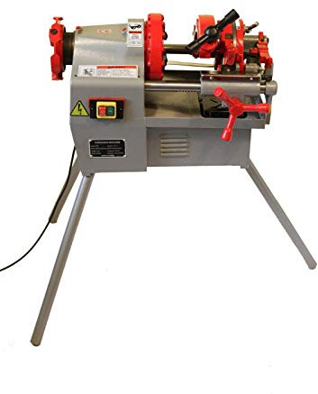 Electric Pipe Threader Machine (1/2-2), 750W/110V Threading Cutter, Deburrer NPT P50-2