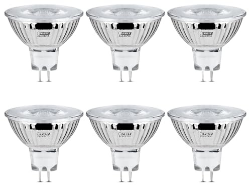 Feit Electric BPFMW/930CA/6 35W EQ DM MR16 LED Light Bulb, 6 Bulbs
