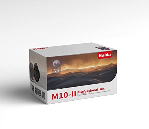 Haida Serie M10 MK II Starter Kit Professional inkl. Adapterringe 67 mm, 72 mm, 77 mm, 82 mm und Tasche