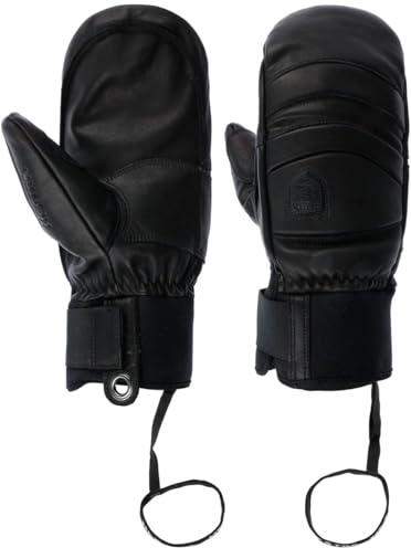 Hestra Fall Line Fäustlinge Handschuhe Fausthandschuhe Lederhandschuhe Herren - mit Futter Winter Herbst-Winter