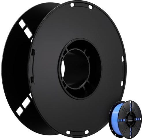 Extension Cord Storage Reel, Plastic Wire Spool Black Small Wire Reel, Small Cable Spool Cord Reel for Camping Caravan Or Motorhome