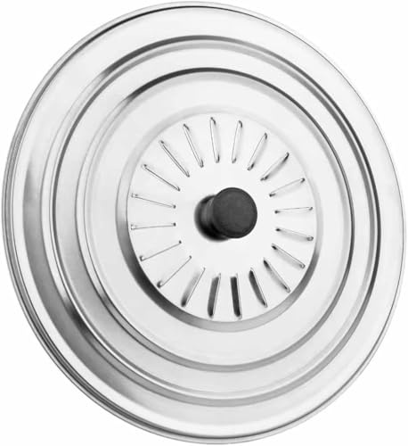 VIER - Tapa Multiusos iNOXIDABLE para Sartenes y Ollas, Anti Salpicaduras Con POMO Ergonómico, Metálica de Cocina, Acero Inoxidable, Apta para 20, 18 y 16cm diámetro
