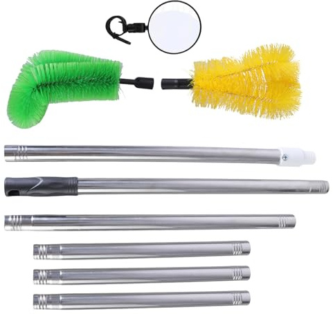 Gutter Cleaning Brush Extendable Dusters Telescopic Gutter Cleaner Debris Leaves Branches Remover Home Cleaning Tool Telescopic Cleaner