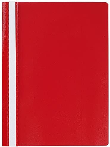 Q-Connect A4 Project Folder - Red (Pack of 25)