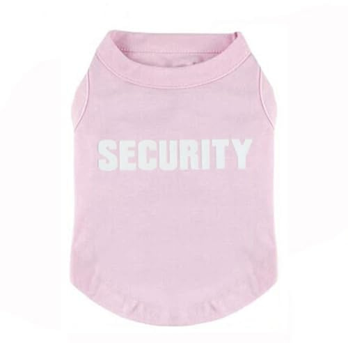 Camisa para Perro, Camisetas y Ropa de Verano para Cachorros, Camiseta sin Mangas, Chaleco Sudadera para Perros Pequeños y Medianos, 3XL, Rosa