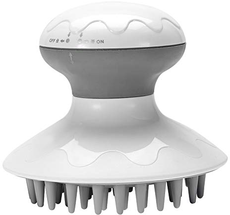 DEWIN Kopfmassagegerät, Kopfstütze Badewanne Kopfhaut Massagebürste Elektrisches Kopfmassagegerät Antistatische Kopfhaut Entspannung Stressabbau Haarbürste