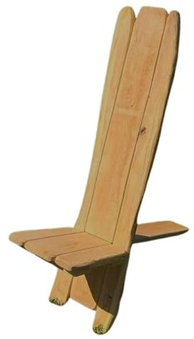 Großer Mittelalterlicher Steckstuhl aus Eiche