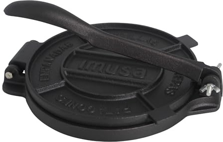 IMUSA USA Tortilla Press, 8 DS, Black