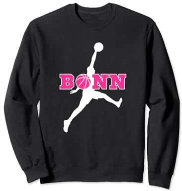 Bonn Basketball Fan Support Rheinland Stadion pink Sweatshirt