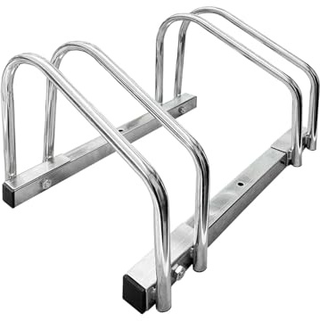 ADO - Rack Aparcamiento 2 Bicicletas Suelo o Pared | Soporte para aparcar bicicleta, Acero galvanizado