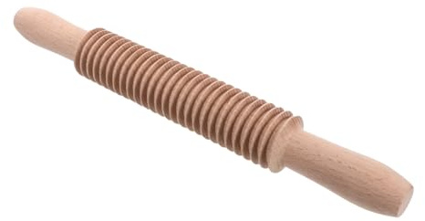 CIYODO Mattarello Spessori per Pasta e Spaghetti, in Legno, Design Filettato, Facile da Usare, per Cucina e Ristoranti