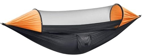 Hängematte Camping 290 X 140 cm Großes Camping-Hängemattenzelt Mit Moskitonetz Und Sonnenschirm, Für 2 Personen, Leichte Hängehängematten Hängematte Draußen