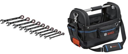 Bosch Professional Werkzeugtasche + Schraubenschlüssel Set Amazon Exclusive