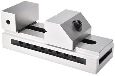 Tornillo de banco for herramientas de acero, tornillo de banco de precisión QKG73, tornillo de banco de movimiento rápido for amoladora de superficies y fresadora de perforación