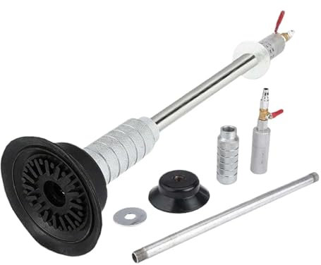 Saca Bollos de Chapa Coche,Sacabollos Coche Extractor de abolladuras neumático de aire for abolladuras de coche, reparación de carrocería, ventosa, martillo deslizante, Kit de herramientas, herramient