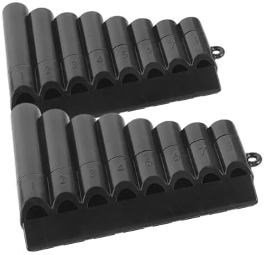 Panflöte Für Erwachsene 2 Stück 8 Loch Panflöte Musikinstrument Geeignet Für Anfänger Kunststoff Tragbar