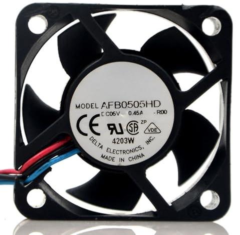 50mm mini PC cooling fan,AFB0505HD 5V 0.45A 5020 3-Wire 3-Pin Dual Ball Fan for CPU Cooling
