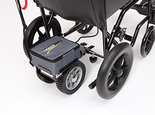 Drive Devilbiss Lightweight Dual Wheel PowerStroll with Reverse to Convert Manual to Electric Wheelchair