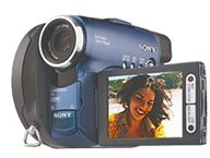 Sony Handycam DCR-DVD91E - Caméscope - 800 kilopixel - zoom optique : 10 x - DVD-R (8 cm), DVD-RW (8 cm)