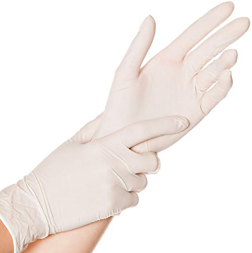 Hygostar Latex Handschuh Skin Weiss XL gepudert,100 Stück