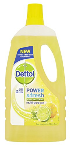 Dettol Power and Fresh Floor Cleaner Lemon, 1L