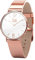 ICE-WATCH - CITY sparkling Metal Rose-Gold - Rose-Gold Damenuhr mit Lederarmband - 015091 (Small)