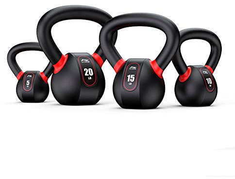 Kettlebells AGYH Kettle - Gusseisen Neopren Beschichtete Hanteln, Heimfitnessgeräte, Krafttraining (5 Kg, 10 Kg, 15 Kg, 20 Kg) (Size : 20kg)