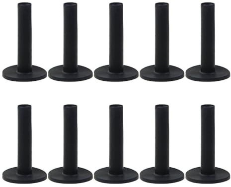 DONGKER Gummi Golf Tees, 10 Stück 58/68/85 mm Gummi Driving Range Tees, Golf Zubehör, ideal zum Abschlagen von Golf Matten