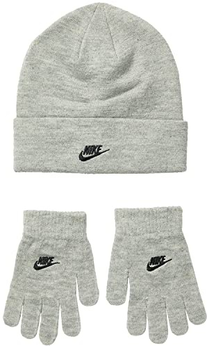 NIKE Unisex Kinder Futura Beanie und Handschuhe Set (1er Pack)
