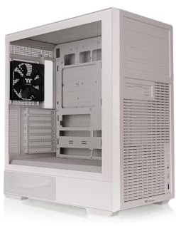 Thermaltake Retro 360, Mid‑Tower Atx‑Chassi I Retrodesign, 2 Förinstallerade 120 Mm‑Fläktar, Sidopanel I Härdat Glas, Kompatibel Med Grafikkort Upp Till 400 Mm Och Aio‑Kylare Upp Till 360 Mm, Beige