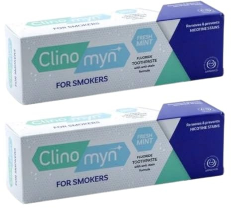 Smokers’ Toothpaste Fresh Mint – Stain Removal & Long-Lasting Fresh Breath – 75ml Tubes (Pack of 2)