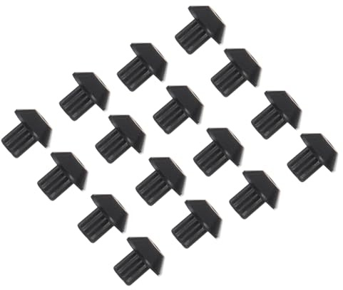 UTHCLO 48pcs Rubber Feet Stove Accessory Burner Grate Foot Burner Pad Grille Stove Grate Replacement Gas Replacement Stainless Cooker for Range Black